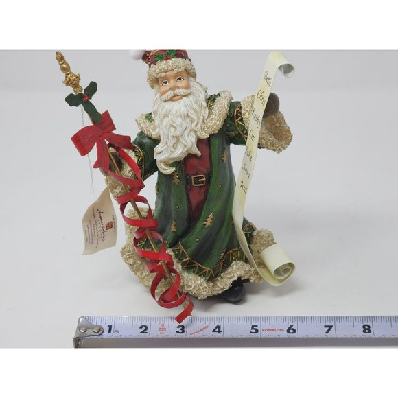 Vintage Home Interiors Classic Santa Clause Holding Naughty & Nice List NIB - Picture 9 of 12